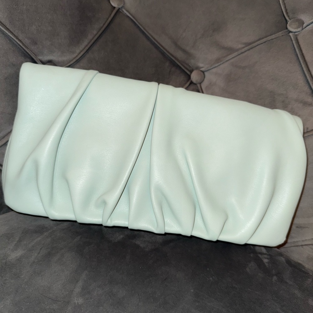 Express Soft Green Clutch